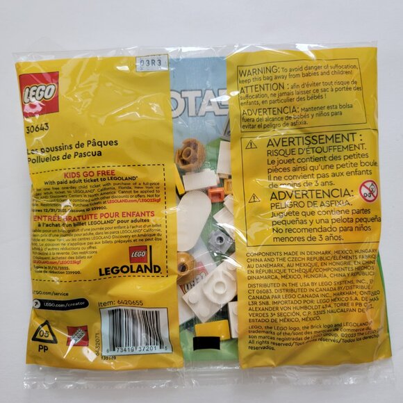 LEGO Creator 30643 Easter Chickens, polybag new - Picture 4 of 4